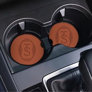 Taylor Swift Monogram Car Coasters
